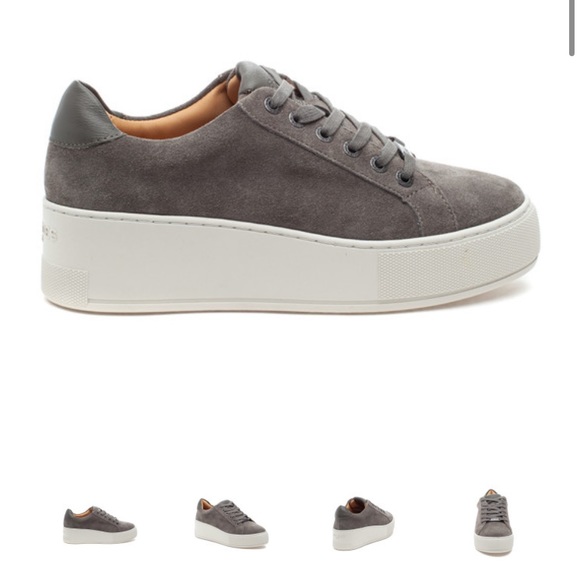 J/SLIDES New York Shoes - J/SLIDES MAYA Dark Grey Suede